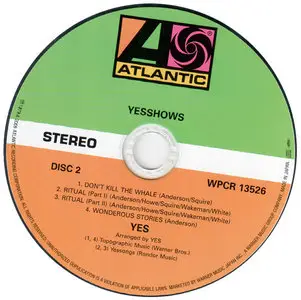 Yes - Yesshows (1980) [2009, Japan SHM-CD]