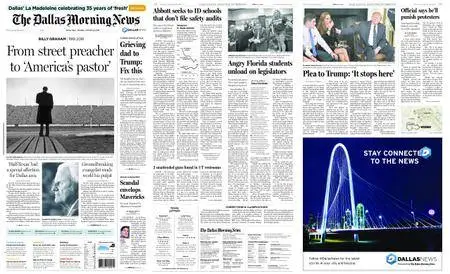 The Dallas Morning News – February 22, 2018