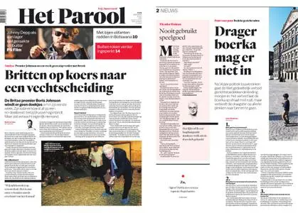 Het Parool – 31 juli 2019