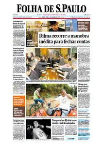 Jornal Folha de São Paulo - 4 de janeiro de 2013 - Sexta