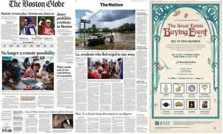 The Boston Globe – September 01, 2021