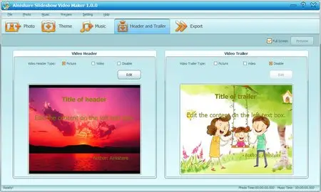 Ainishare Slideshow Video Maker 1.0