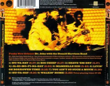 Dr. John with The Donald Harrison Band - Funky New Orleans (2000) Recorded in 1991