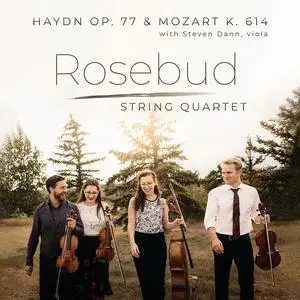 Rosebud String Quartet & Steven Dann - Haydn: String Quartet, Op. 77, Nos. 1 & 2 Mozart: String Quintet No. 6 (2023)