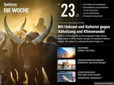 Spektrum Die Woche No 23 – 08. Juni 2017