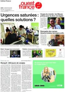 Ouest-France Angers Segré – 12 juin 2019