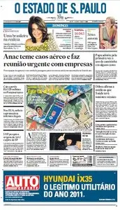 Jornal O Estado de SP em PDF, Domingo, 21 de Novembro de 2010