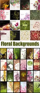 Floral Backgrounds Vector