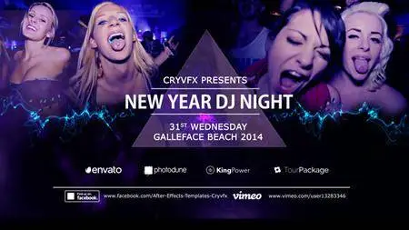 DJ Blockbuster Night - Project for After Effects (VideoHive)
