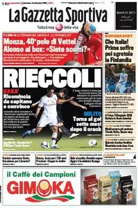 La Gazzetta dello Sport (08-09-13)