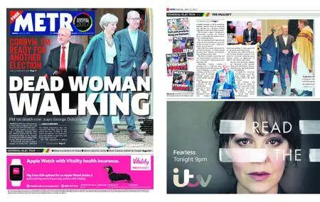 Metro UK – June 12, 2017