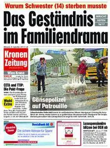 Kronen Zeitung - 20. September 2017