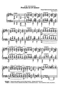 RachmaninoffS - Prelude in C# minor