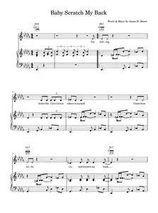 Baby Scratch My Back - Otis Redding (Piano-Vocal-Guitar (Piano Accompaniment))
