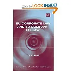 Eu Corporate Law And Eu Company Tax Law