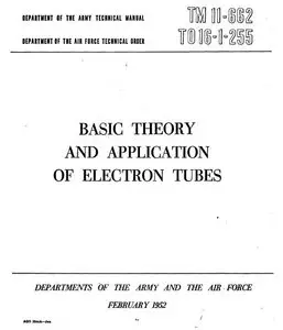 Basic Theory and Applications of Electron Tubes 