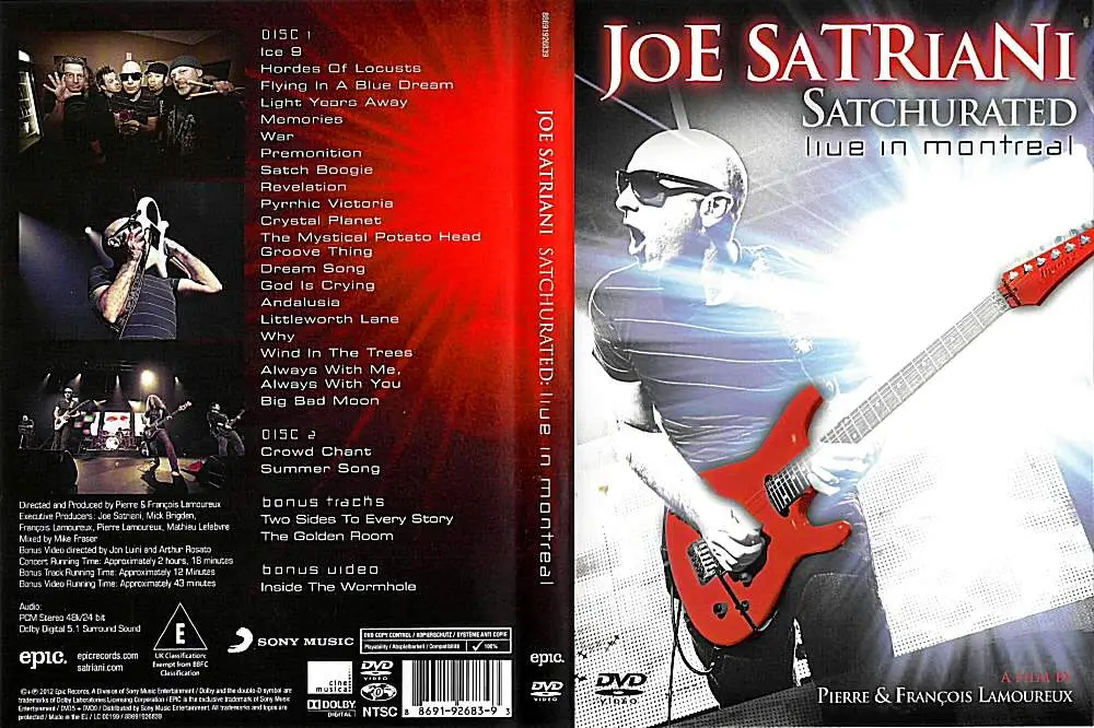 Blu-ray】JOE SATRIANI / SATCHURATED - ミュージック