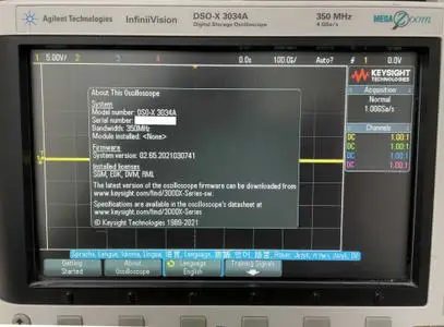 Agilent Keysight InfiniiVision 3000A X-Series