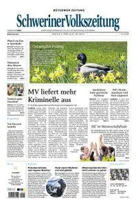 Schweriner Volkszeitung Bützower Zeitung - 09. April 2018