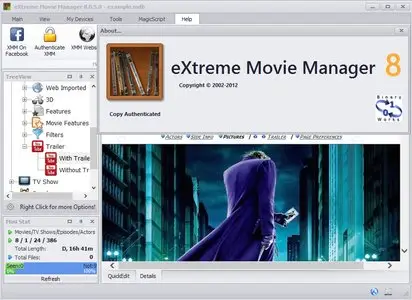 Extreme Movie Manager 8.0.5.0
