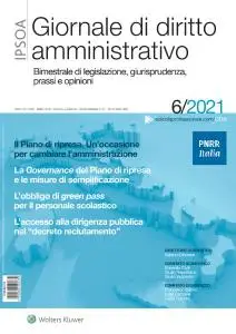 Giornale di diritto amministrativo - Dicembre 2021