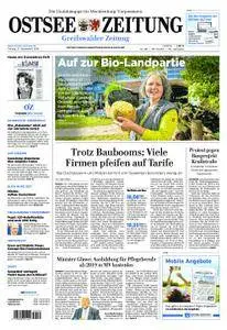 Ostsee Zeitung Greifswalder Zeitung - 21. September 2018