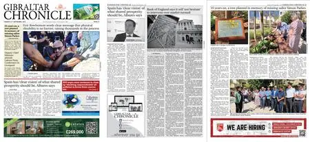 Gibraltar Chronicle – 27 September 2022