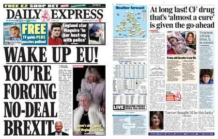 Daily Express – August 22, 2020