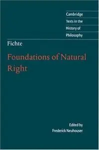 Fichte: Foundations of Natural Right