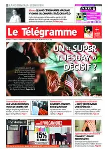 Le Télégramme Landerneau - Lesneven – 02 mars 2020