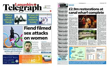 Lancashire Telegraph (Burnley, Pendle, Rossendale) – August 03, 2021