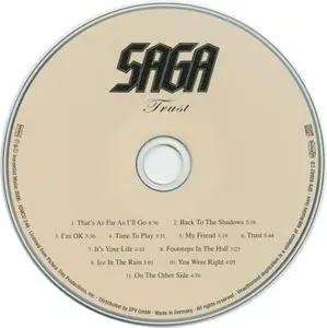 Saga - Trust (2006) [CD + DVD, Special Edition]