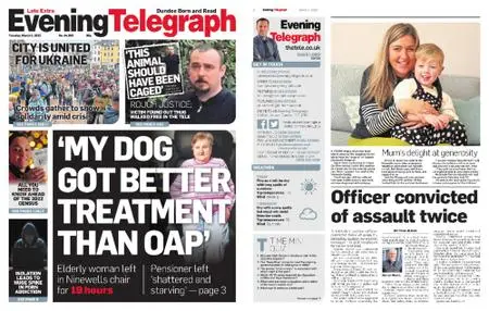 Evening Telegraph Late Edition – March 01, 2022