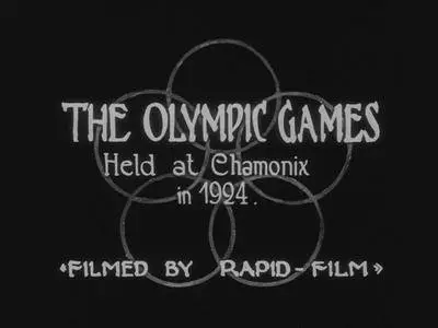 The Olympic Games Held at Chamonix in 1924 (1924)