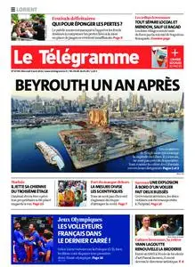 Le Télégramme Lorient – 04 août 2021