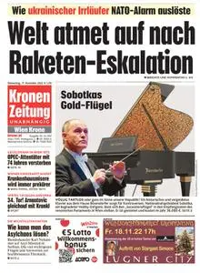 Kronen Zeitung - 17 November 2022