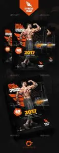 Fitness Time Flyer Templates 18328695