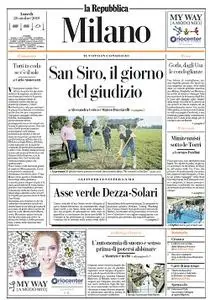 la Repubblica Milano - 28 Ottobre 2019