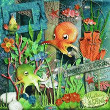 Scrap Kit: Octopus's Garden