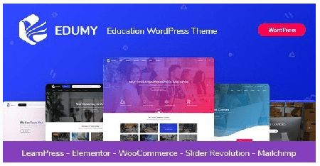 ThemeForest - Edumy v1.2.15 - LMS Online Education Course WordPress Theme