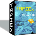 TAPIEx ActiveX (Telephony programming component, extension of Microsoft TAPI 2.0) 3.4.7