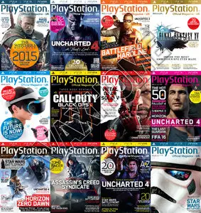 PlayStation Official Magazine UK- 2015 Full Year Issues Collection