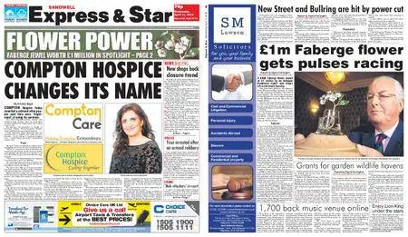 Express and Star Sandwell Edition – April 11, 2018