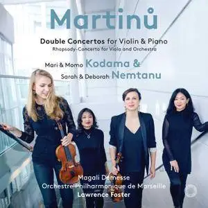 Mari & Momo Kodama, Deborah & Sarah Nemtanu - Martinu: Double Concertos for Violin & Piano (2018) SACD ISO + DSD64 + HD FLAC
