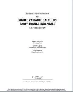 Student Solutions Manual for Single Variable Calculus: Early Transcendentals