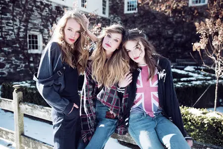 Maddison Brown, Isabella Oberg & Marnie Harris - WILDFOX Sense & Eccentricity Fall 2014