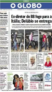 Jornal O Globo - 17 de novembro de 2013 - Domingo