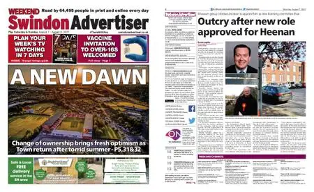 Swindon Advertiser – August 07, 2021