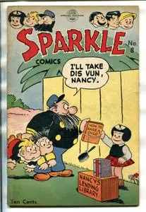 Sparkle Comics 008 (United Feature 1949)