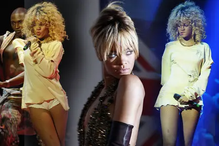 Rihanna - The Brit Awards 2012 at The O2 Arena in London February 21, 2012